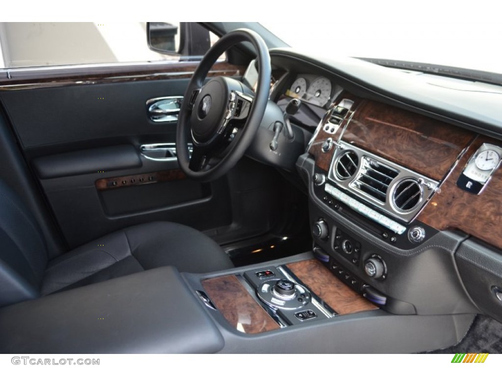2011 Rolls-Royce Ghost Standard Ghost Model Black Dashboard Photo #97434589