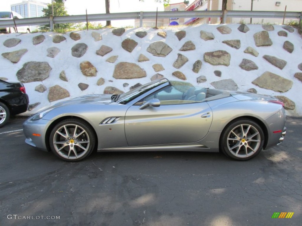 Grigio Silverstone (Dark Grey Metallic) 2010 Ferrari California Standard California Model Exterior Photo #97435078
