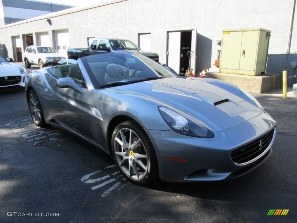 Grigio Silverstone (Dark Grey Metallic) 2010 Ferrari California Standard California Model Exterior Photo #97435201