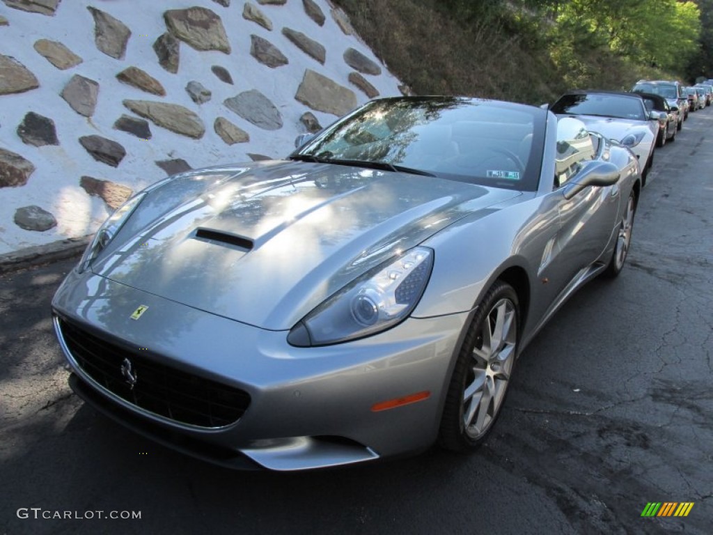 Grigio Silverstone (Dark Grey Metallic) 2010 Ferrari California Standard California Model Exterior Photo #97435258