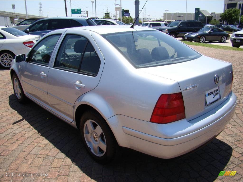 2002 Jetta GLS 1.8T Sedan - Reflex Silver Metallic / Black photo #10