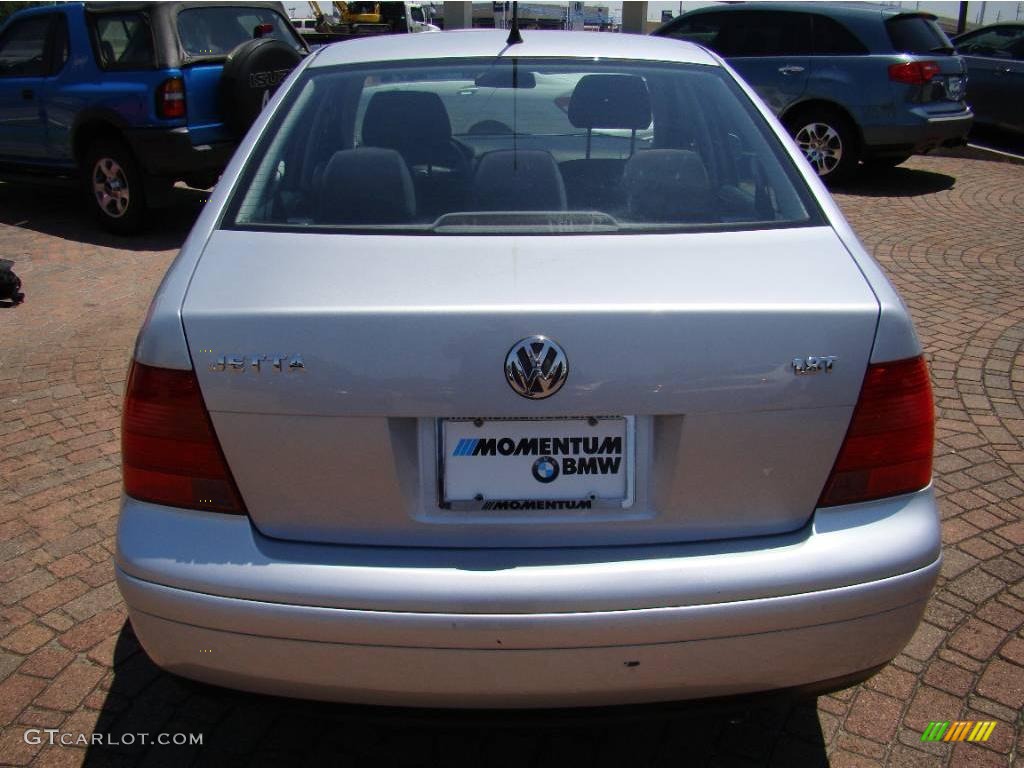 2002 Jetta GLS 1.8T Sedan - Reflex Silver Metallic / Black photo #11