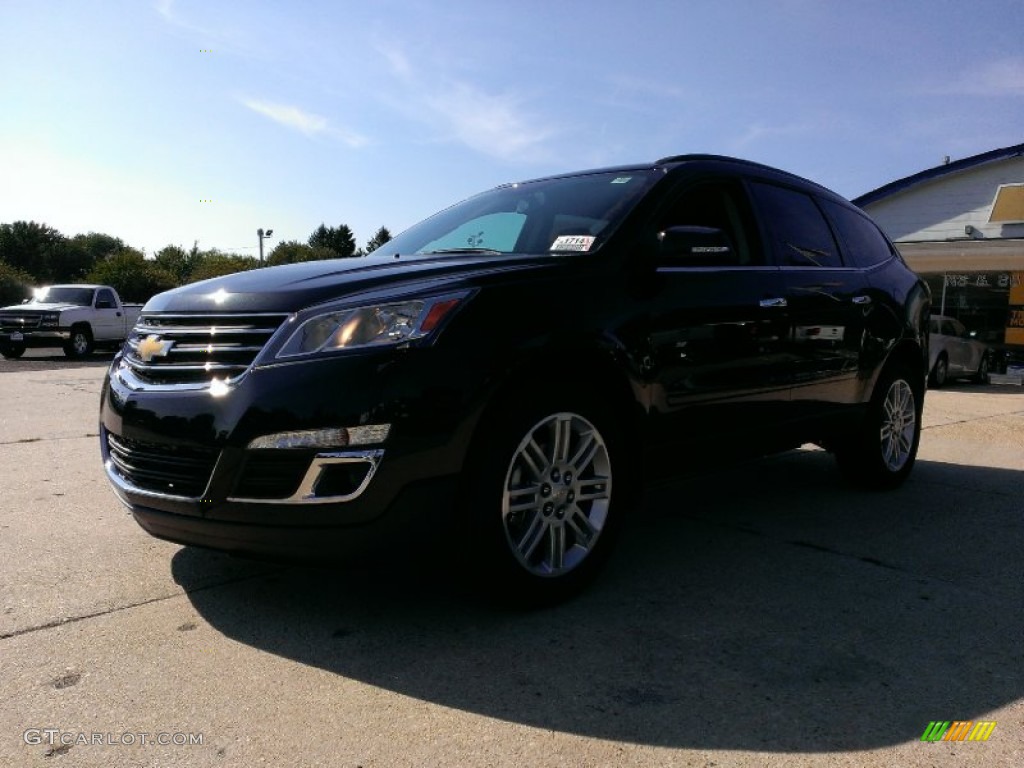 2015 Traverse LT AWD - Black Granite Metallic / Ebony photo #1