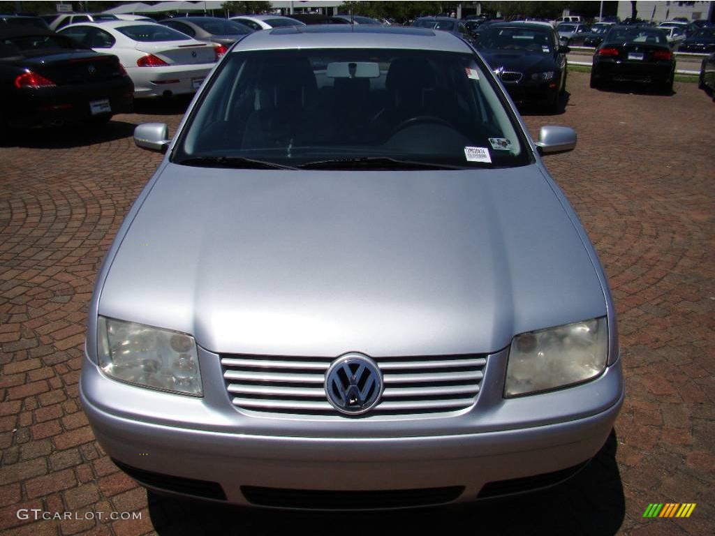 2002 Jetta GLS 1.8T Sedan - Reflex Silver Metallic / Black photo #15