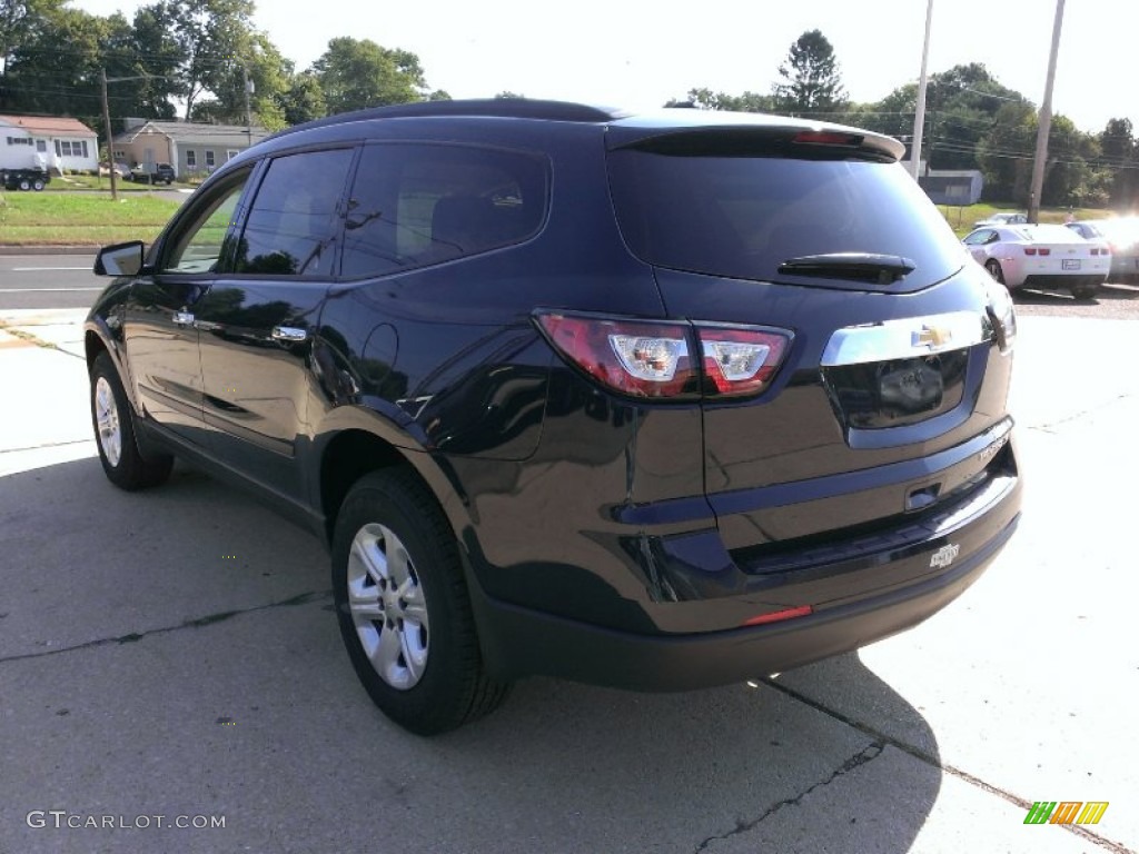 2015 Traverse LS - Blue Velvet Metallic / Ebony photo #4