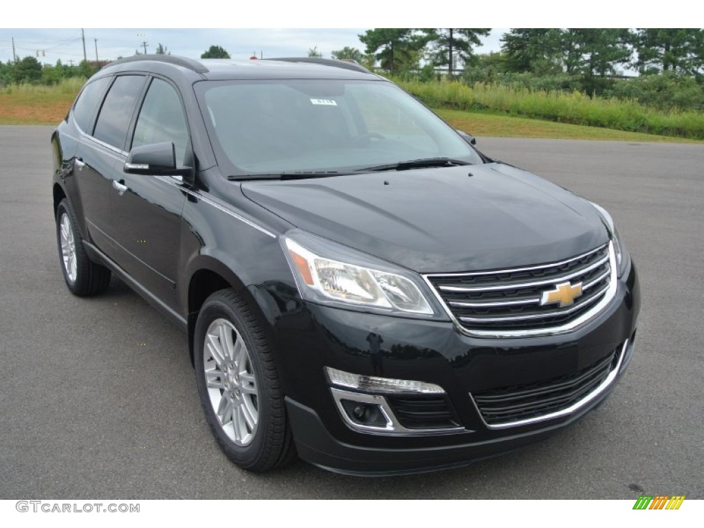 2015 Traverse LT - Black Granite Metallic / Ebony photo #1