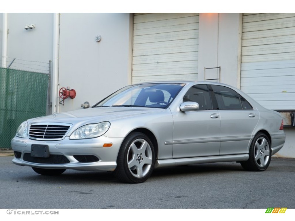 2004 S 500 Sedan - Brilliant Silver Metallic / Charcoal photo #6