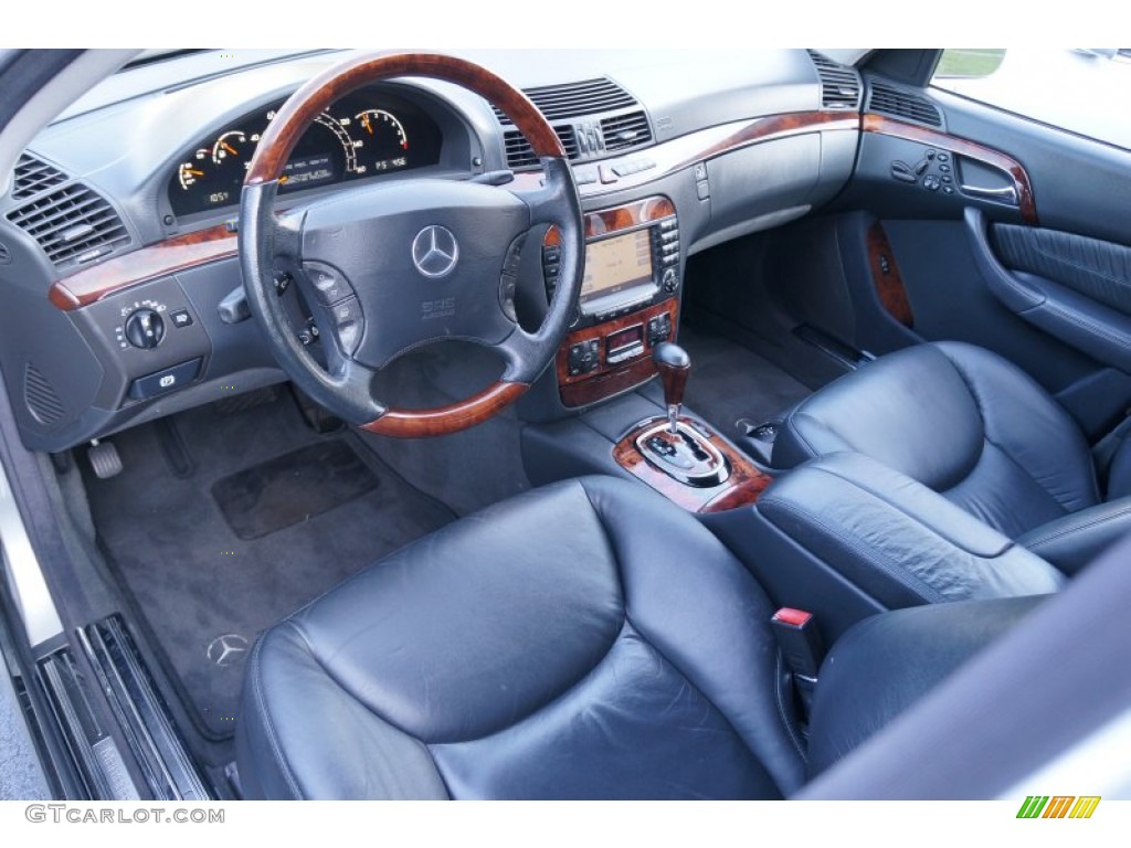 2004 S 500 Sedan - Brilliant Silver Metallic / Charcoal photo #17