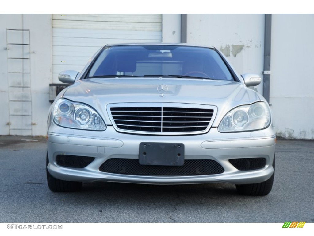 2004 S 500 Sedan - Brilliant Silver Metallic / Charcoal photo #23