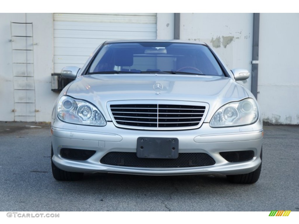 2004 S 500 Sedan - Brilliant Silver Metallic / Charcoal photo #24