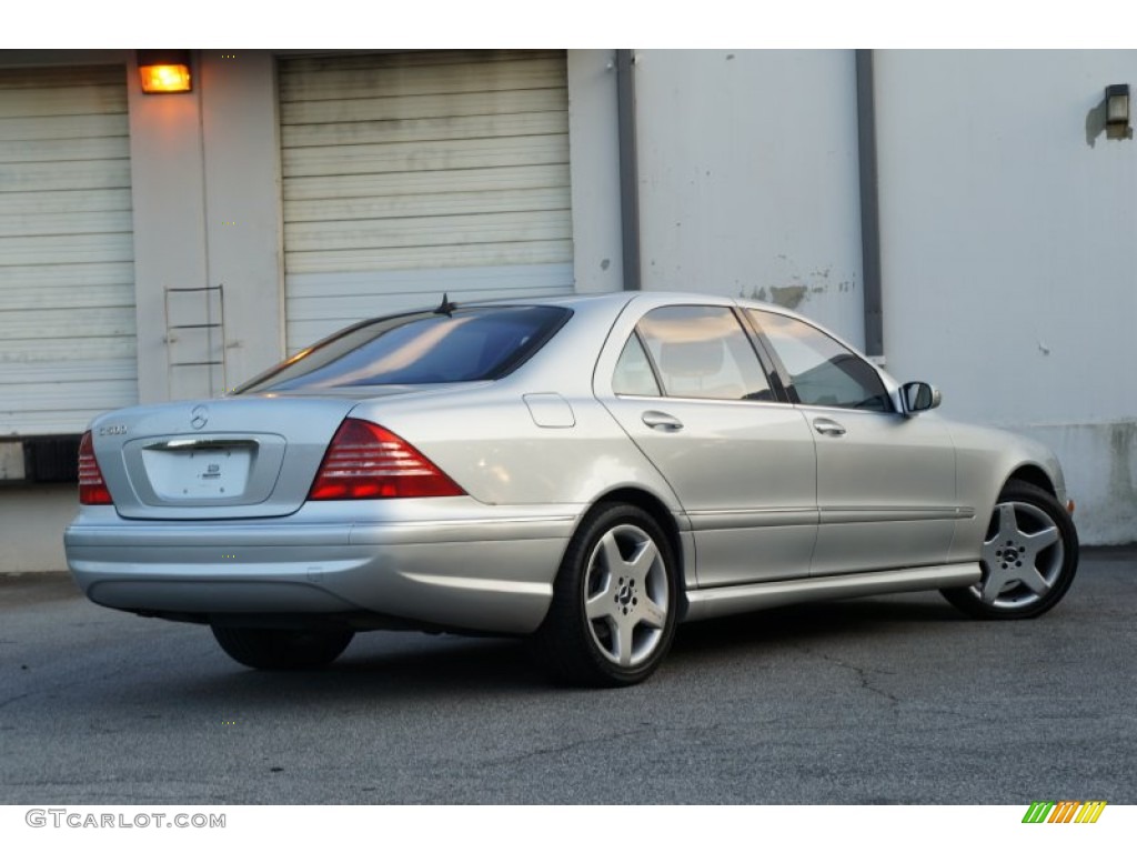 2004 S 500 Sedan - Brilliant Silver Metallic / Charcoal photo #29