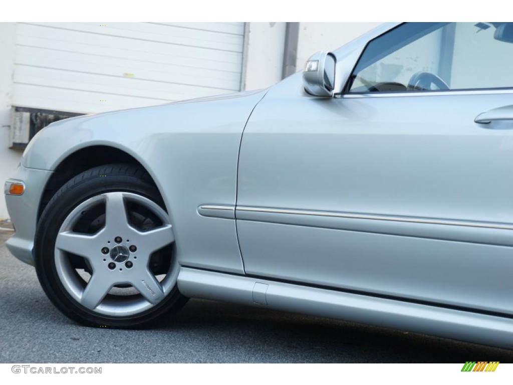 2004 S 500 Sedan - Brilliant Silver Metallic / Charcoal photo #35