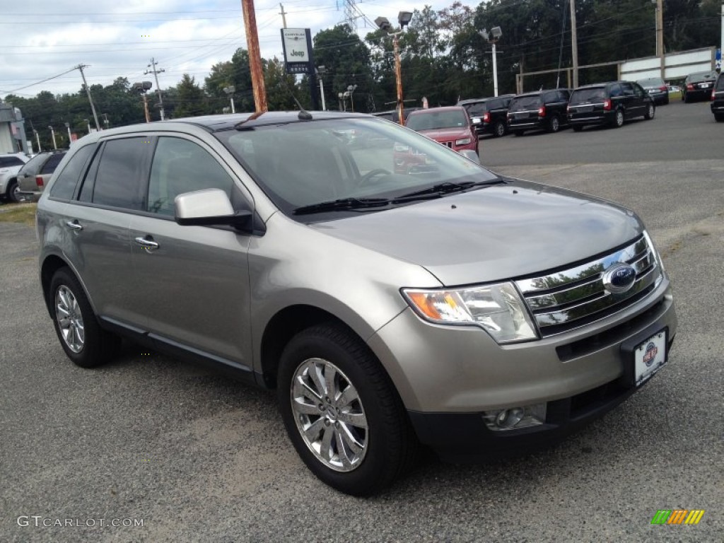 2008 Edge SEL - Vapor Silver Metallic / Charcoal photo #3