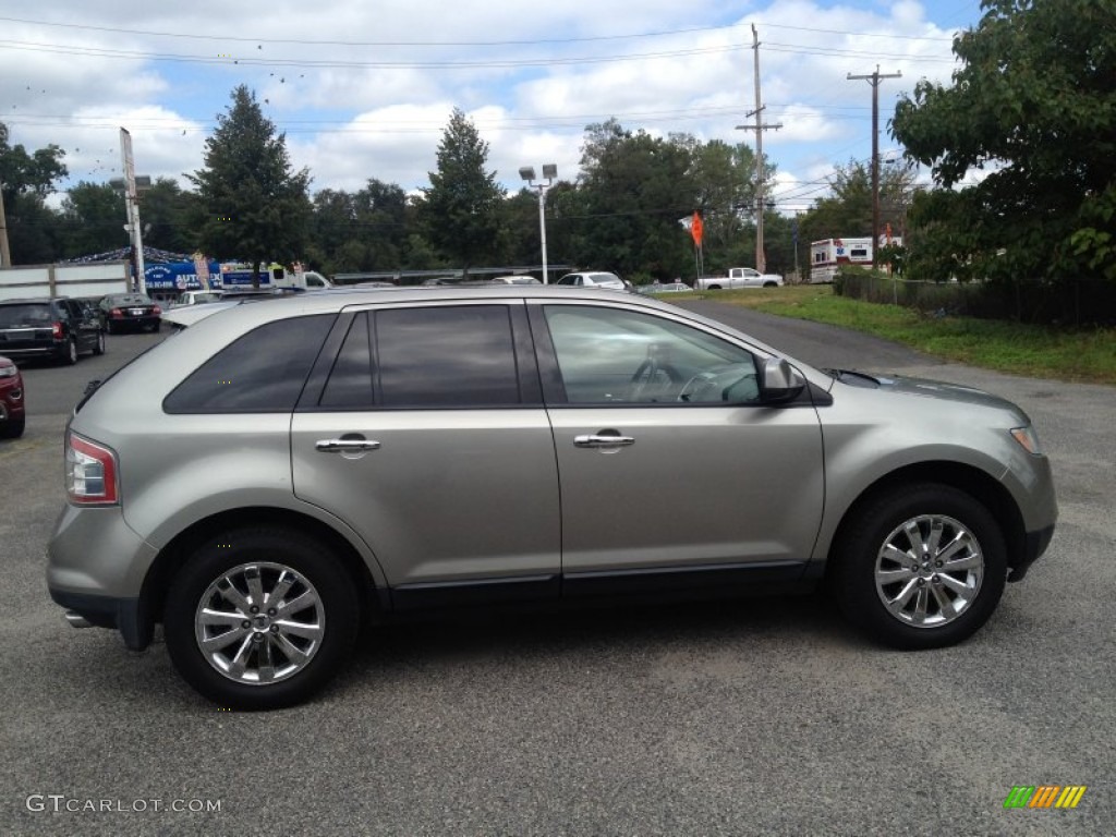 2008 Edge SEL - Vapor Silver Metallic / Charcoal photo #5