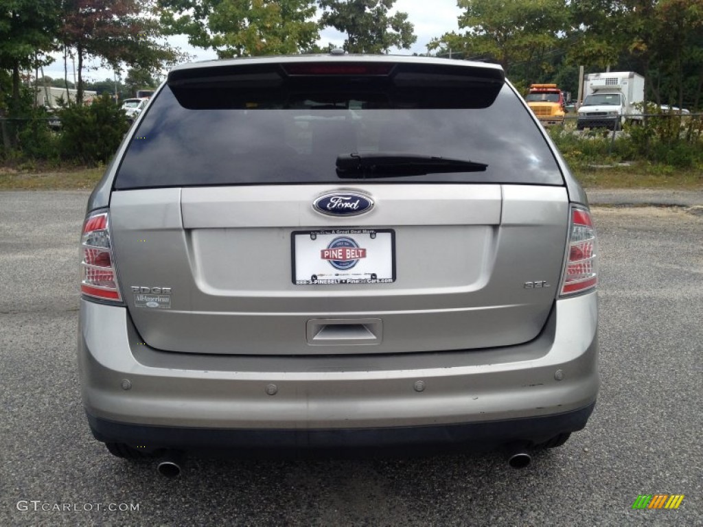 2008 Edge SEL - Vapor Silver Metallic / Charcoal photo #8