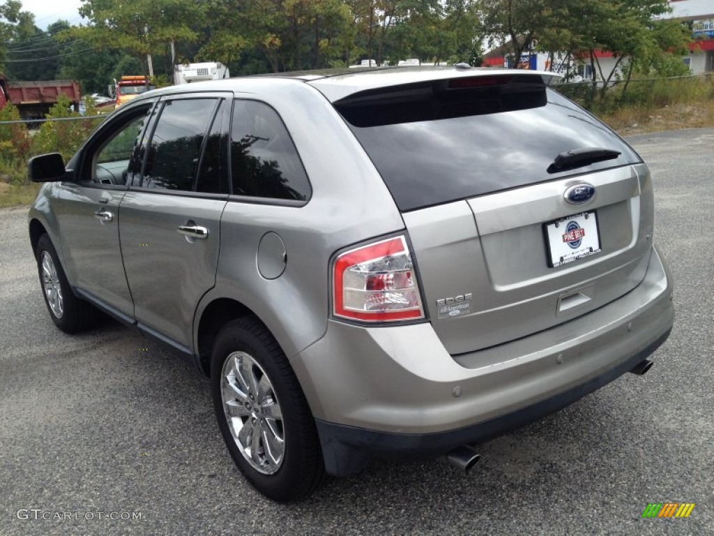 2008 Edge SEL - Vapor Silver Metallic / Charcoal photo #10