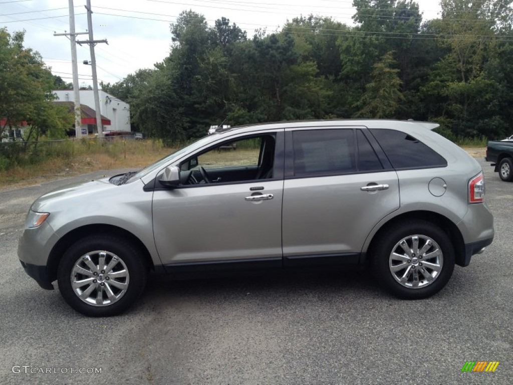 2008 Edge SEL - Vapor Silver Metallic / Charcoal photo #11