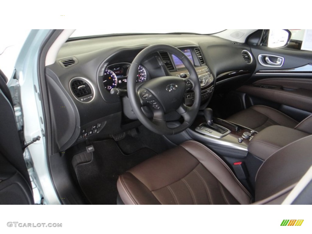 Java Interior 2014 Infiniti QX60 3.5 AWD Photo #97441075