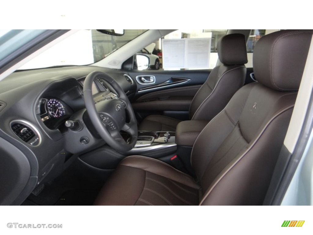 2014 Infiniti QX60 3.5 AWD Front Seat Photo #97441105
