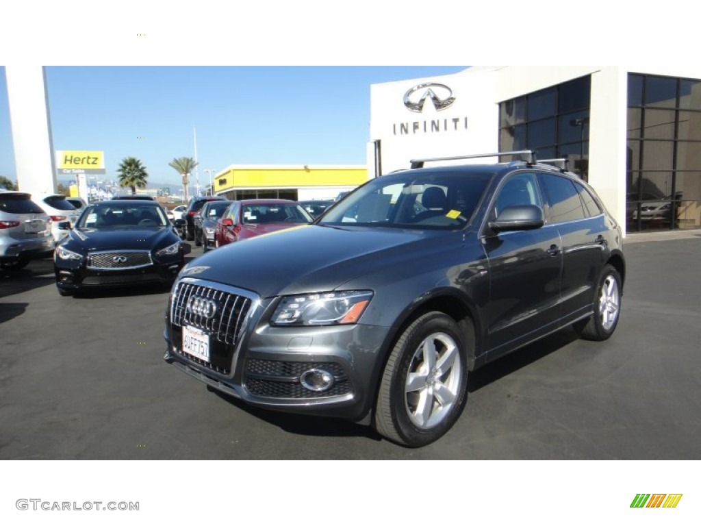 2012 Q5 3.2 FSI quattro - Daytona Gray Pearl Effect / Black photo #1