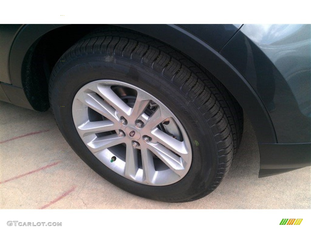 2015 Explorer XLT - Magnetic / Charcoal Black photo #5