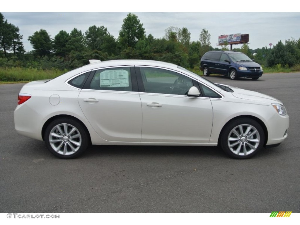 White Diamond Tricoat 2015 Buick Verano Convenience Exterior Photo #97442440