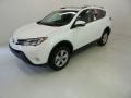 2015 Super White Toyota RAV4 XLE  photo #4