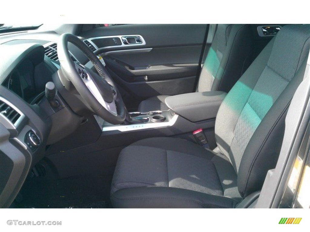2015 Explorer XLT - Magnetic / Charcoal Black photo #19