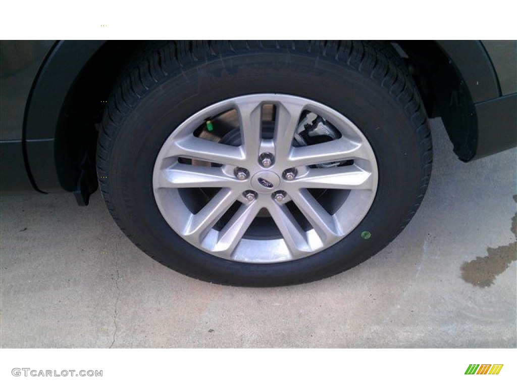 2015 Explorer XLT - Magnetic / Charcoal Black photo #29