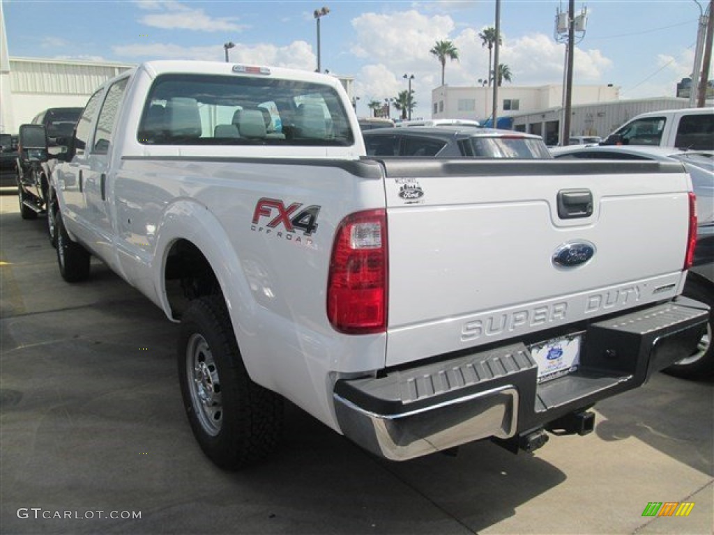 2015 F250 Super Duty XL Crew Cab 4x4 - Oxford White / Steel photo #27