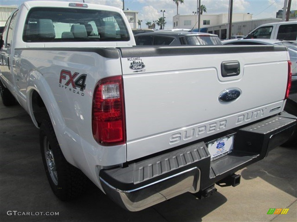 2015 F250 Super Duty XL Crew Cab 4x4 - Oxford White / Steel photo #28