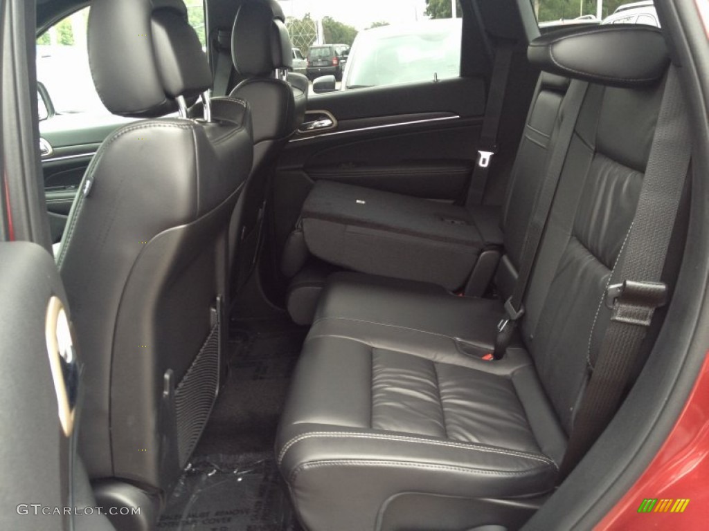 2015 Jeep Grand Cherokee Limited 4x4 Rear Seat Photo #97444564
