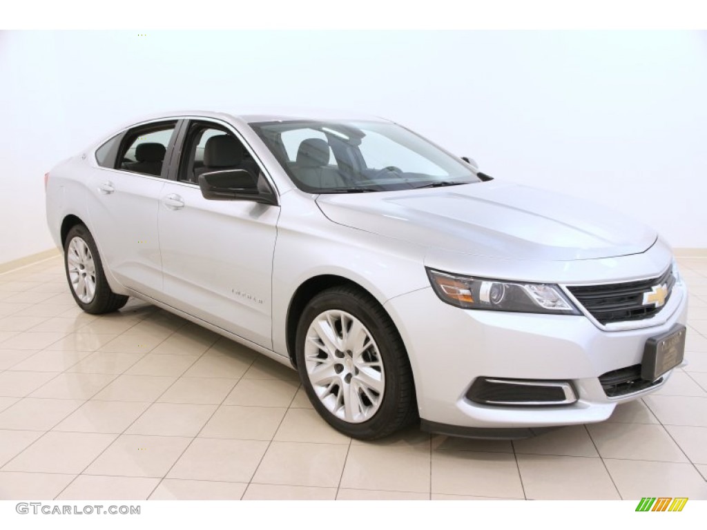 2014 Impala LS - Silver Ice Metallic / Jet Black/Dark Titanium photo #1