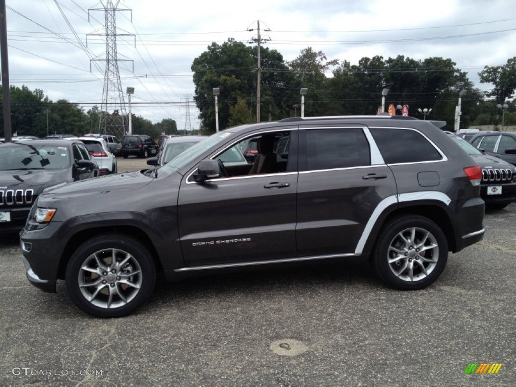 Granite Crystal Metallic 2015 Jeep Grand Cherokee Summit 4x4 Exterior Photo #97445470