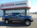 2011 Magnetic Gray Metallic Toyota Tacoma V6 TRD Access Cab 4x4  photo #2