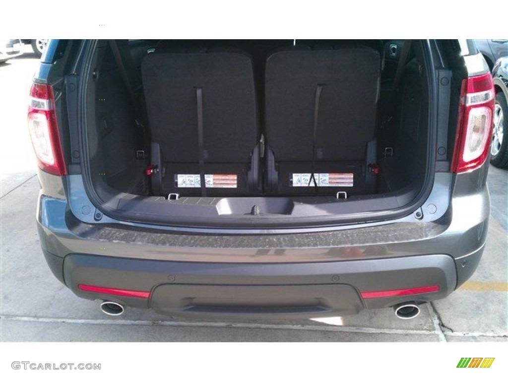 2015 Explorer XLT - Magnetic / Charcoal Black photo #10