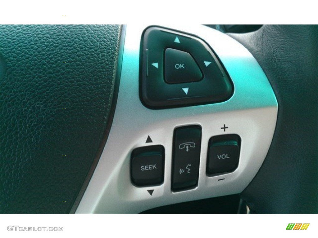 2015 Explorer XLT - Magnetic / Charcoal Black photo #22