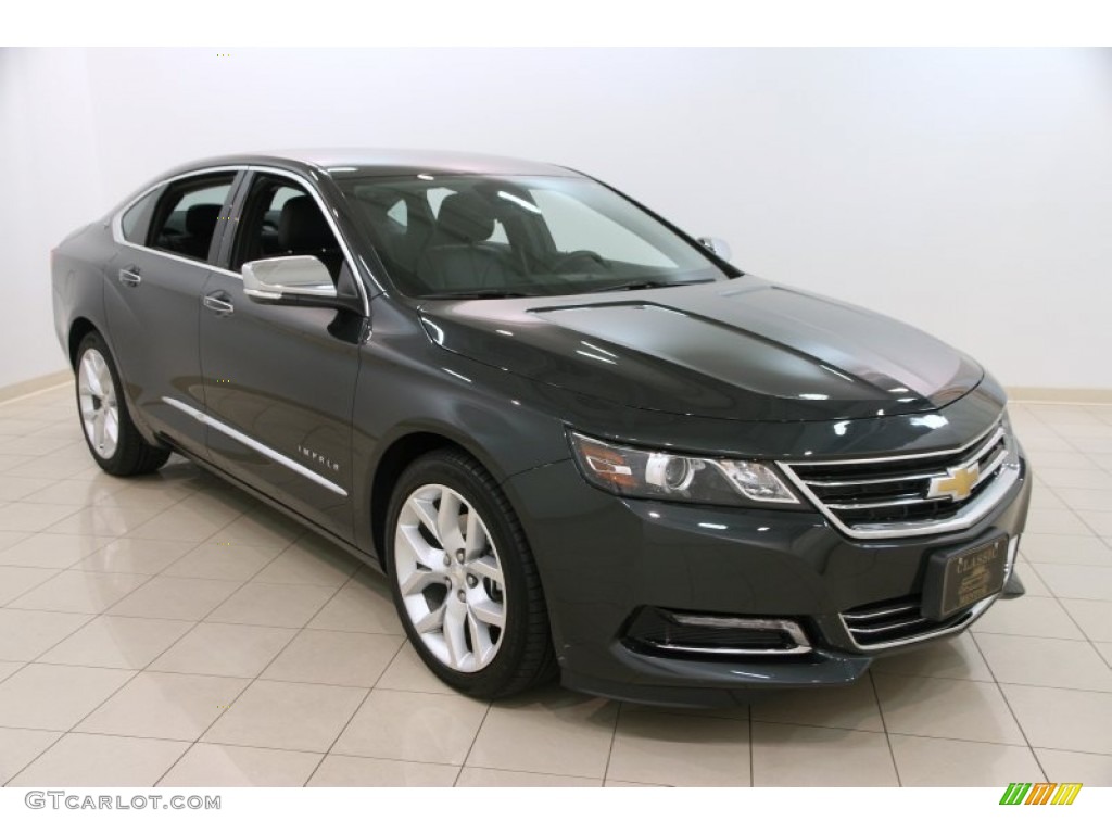 2014 Impala LTZ - Ashen Gray Metallic / Jet Black photo #1
