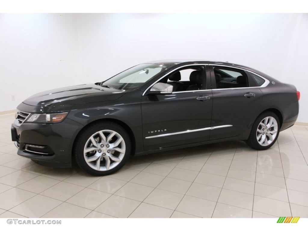 2014 Impala LTZ - Ashen Gray Metallic / Jet Black photo #3