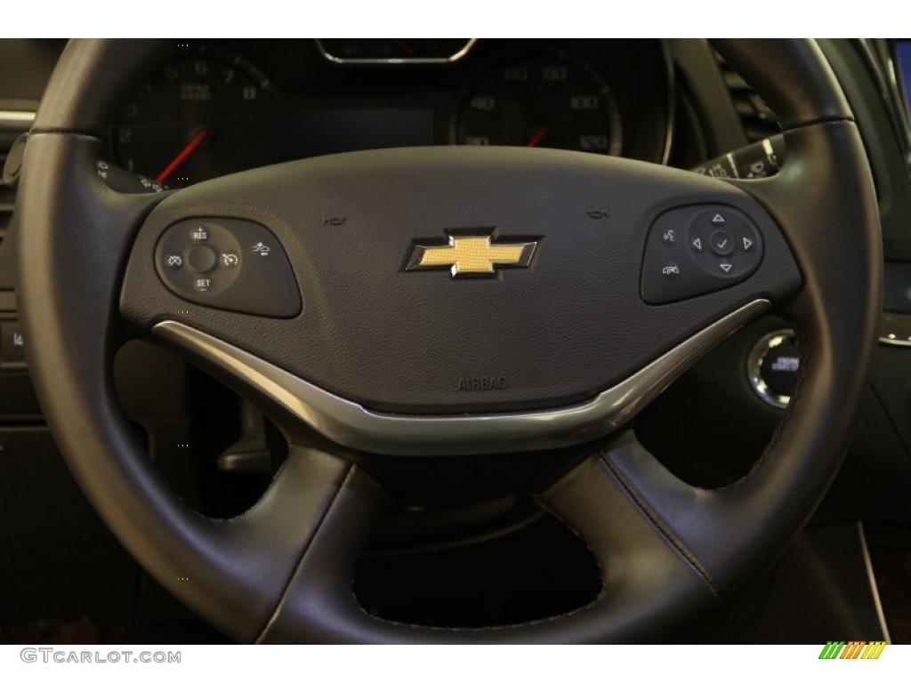 2014 Impala LTZ - Ashen Gray Metallic / Jet Black photo #6