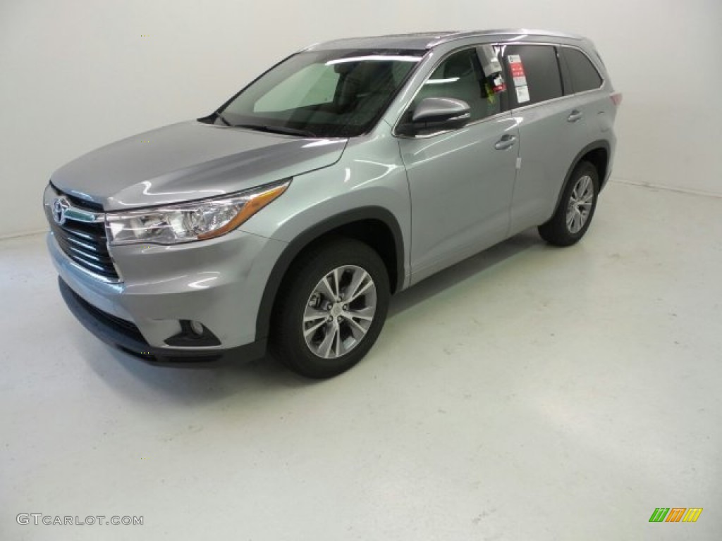 2015 Highlander XLE - Silver Sky Metallic / Ash photo #4