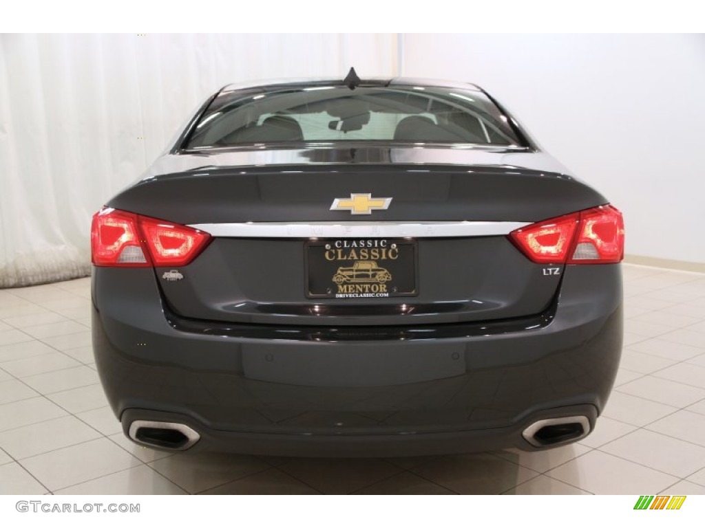 2014 Impala LTZ - Ashen Gray Metallic / Jet Black photo #21