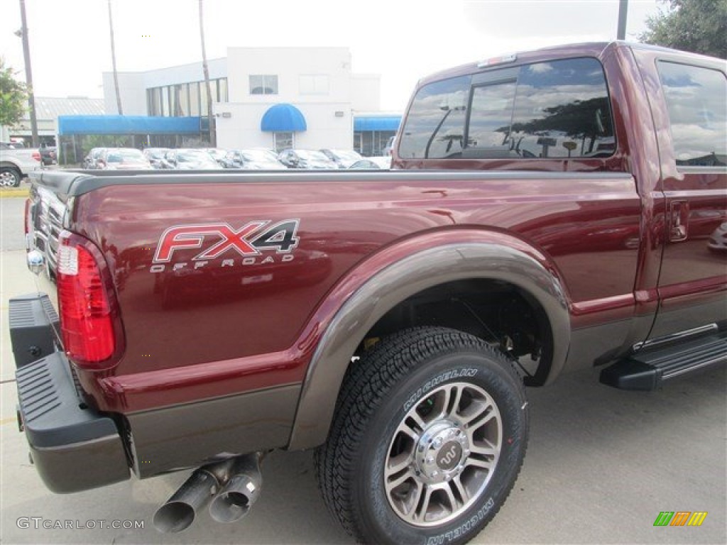 2015 F250 Super Duty King Ranch Crew Cab 4x4 - Bronze Fire / King Ranch Mesa Antique Affect/Adobe photo #9
