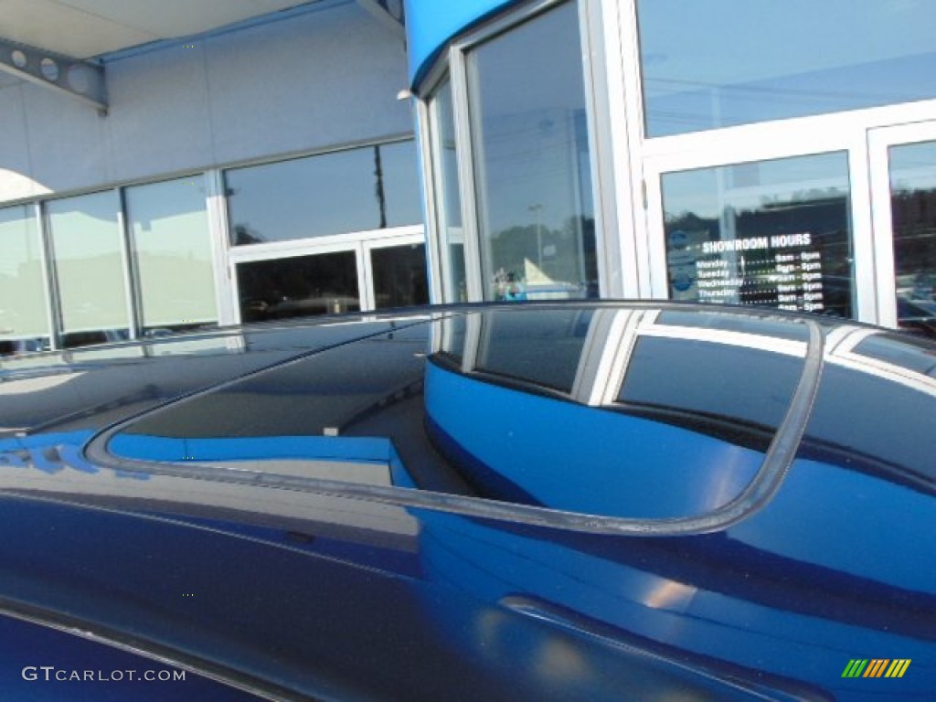2008 CR-V EX 4WD - Royal Blue Pearl / Black photo #3