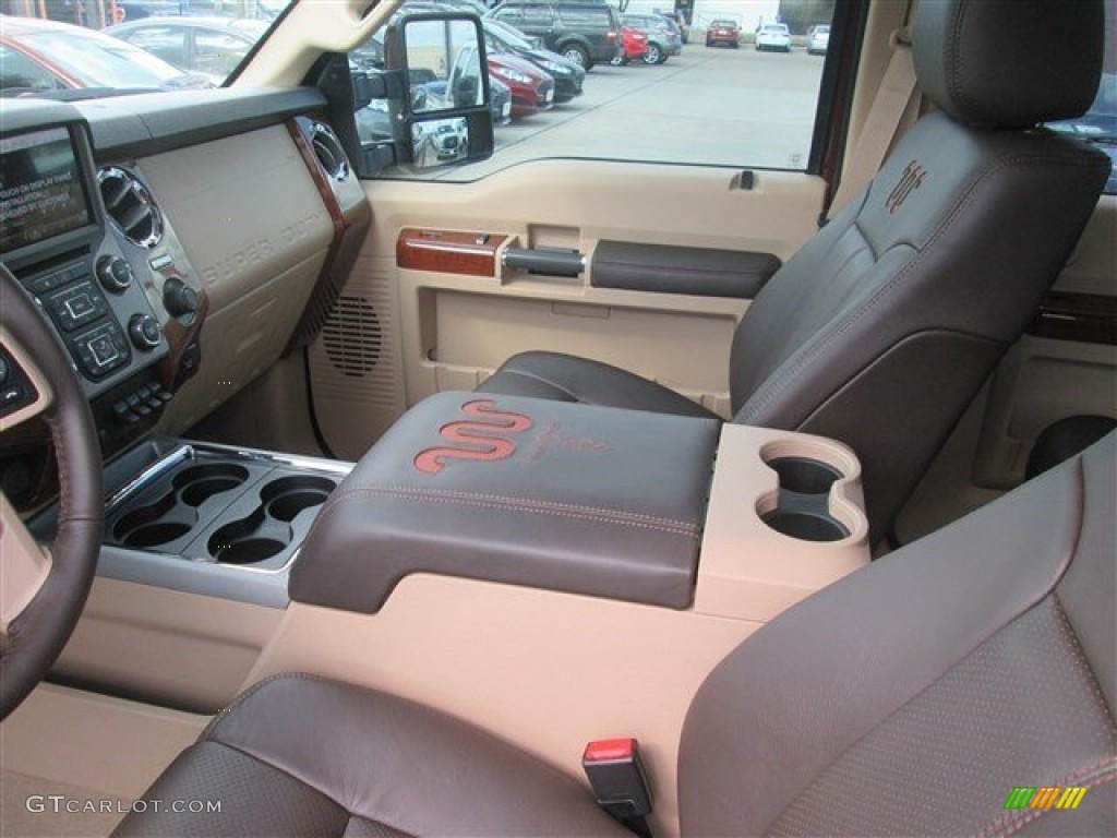 2015 F250 Super Duty King Ranch Crew Cab 4x4 - Bronze Fire / King Ranch Mesa Antique Affect/Adobe photo #26