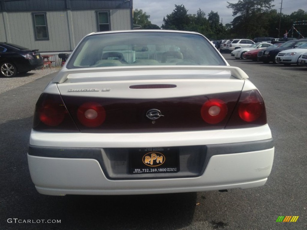 2002 Impala LS - White / Neutral photo #14