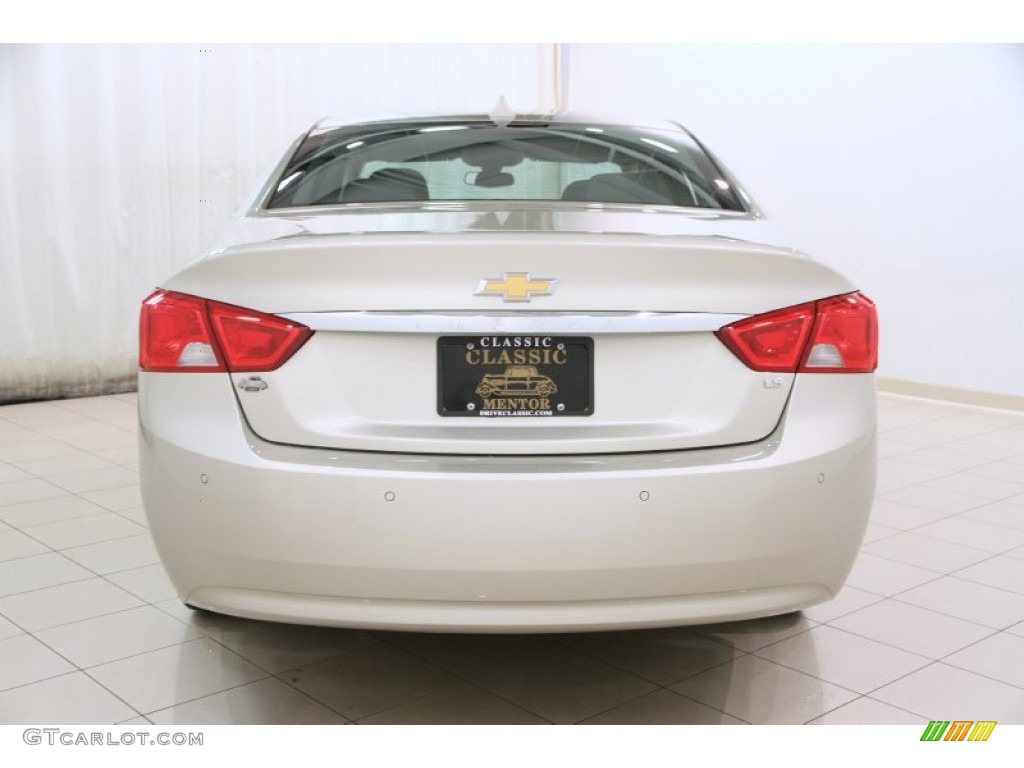 2014 Impala LS - Champagne Silver Metallic / Jet Black/Dark Titanium photo #14
