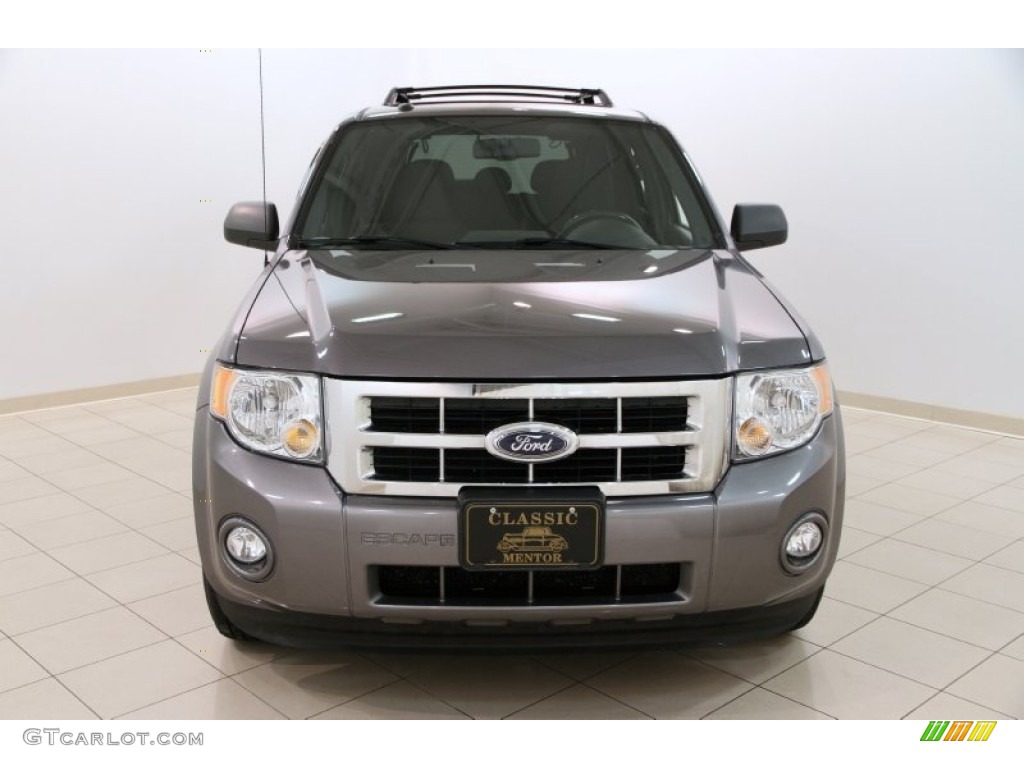 2009 Escape XLT - Sterling Grey Metallic / Charcoal photo #2