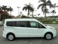 Frozen White - Transit Connect XLT Wagon Photo No. 5