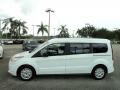 Frozen White - Transit Connect XLT Wagon Photo No. 12